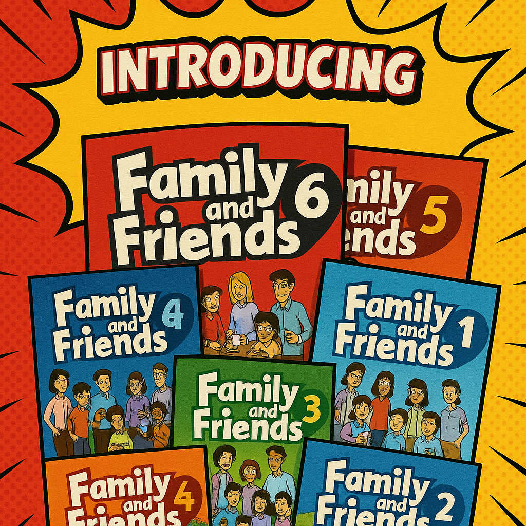 معرفی مجموعه کتاب Family And Friends